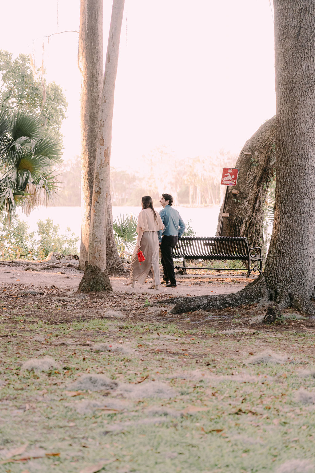 Surprise proposal & engagement photography in Orlando