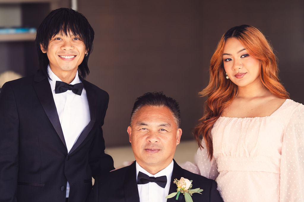 Allison & Kalani wedding photo