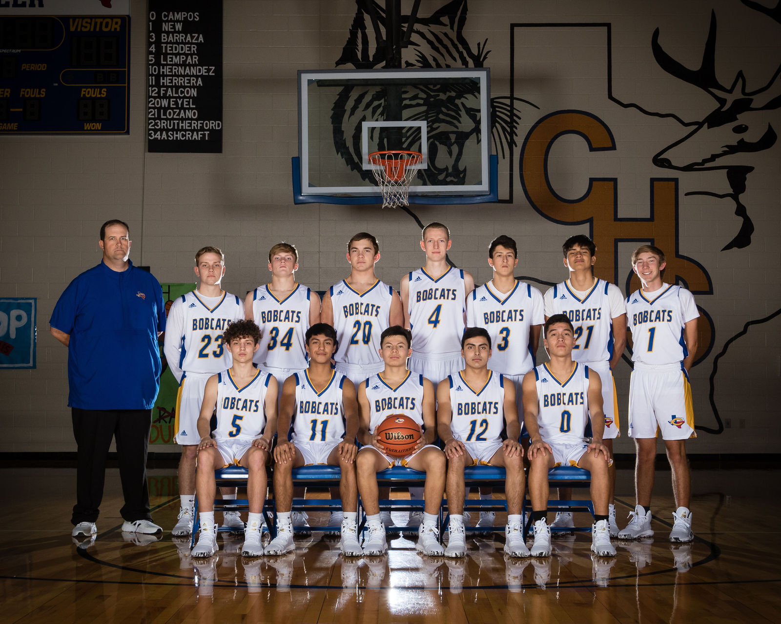 Comfort HS Bobcat Basketball 2019 by Tripawd Photography