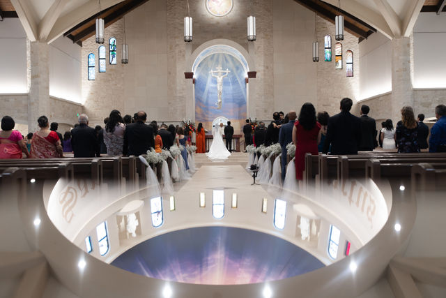 Oreen + Norwin Full Wedding — UnityREEL photography at St. Gabriel the Archangel Catholic Church