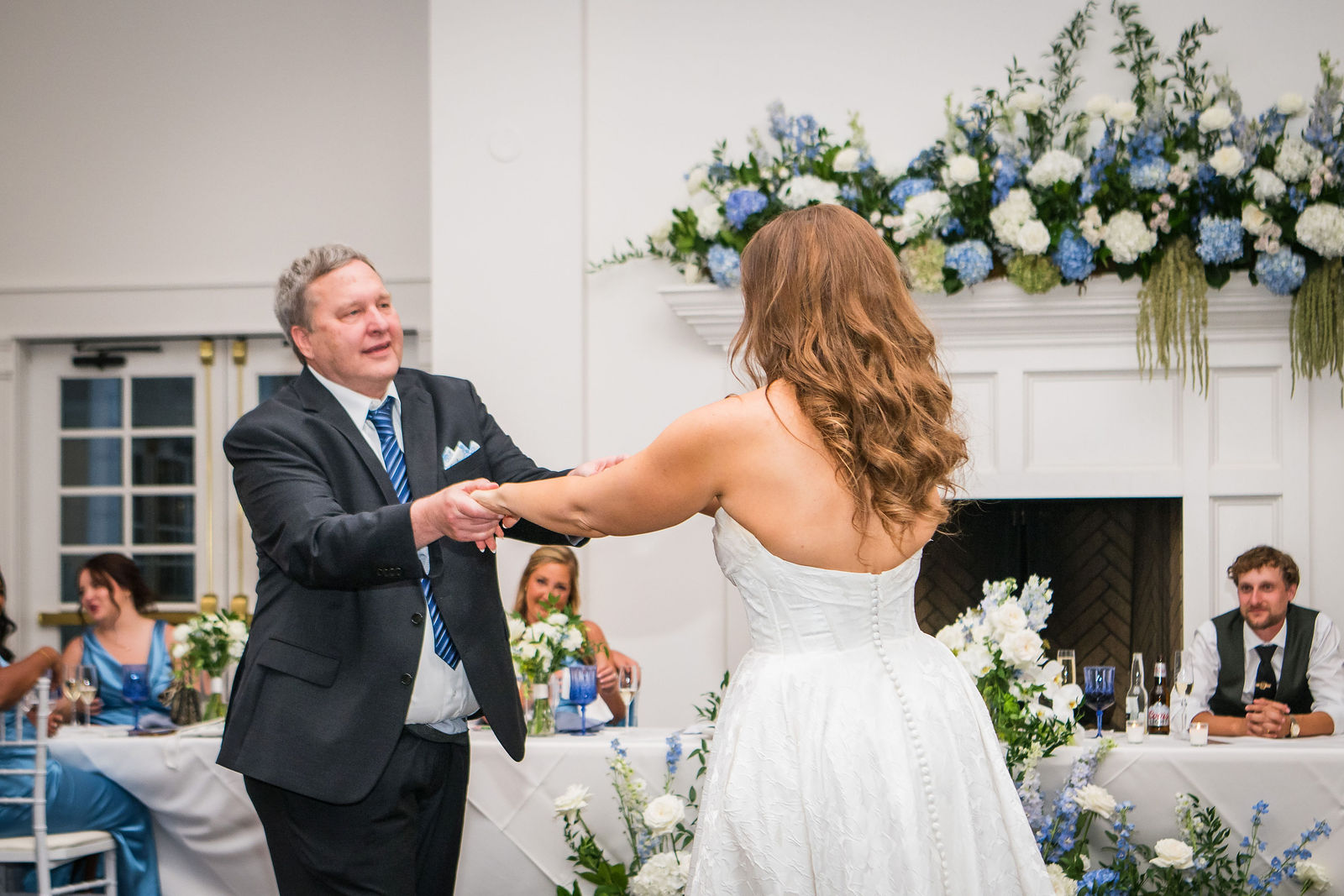 Father daughter dance at the Manor House reception