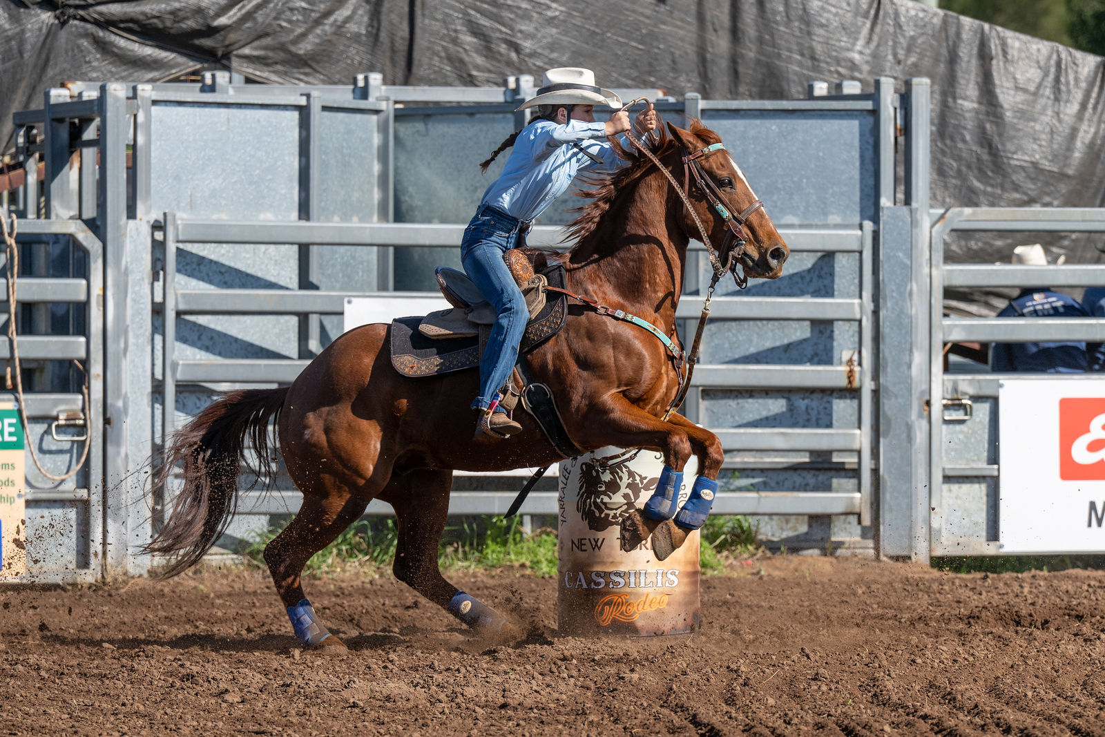 Cassilis Rodeo '25 Junior Barrels 8's - U18's Part 1 by Col Boyd ...
