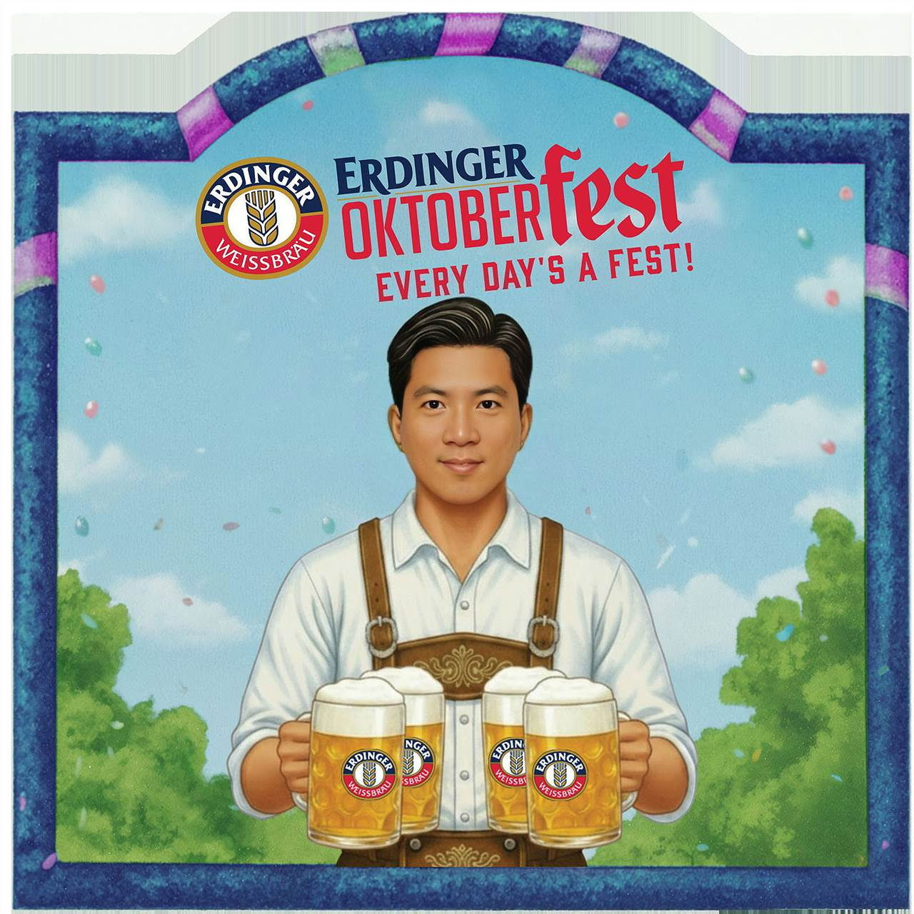 Erdinger by Ubersnap