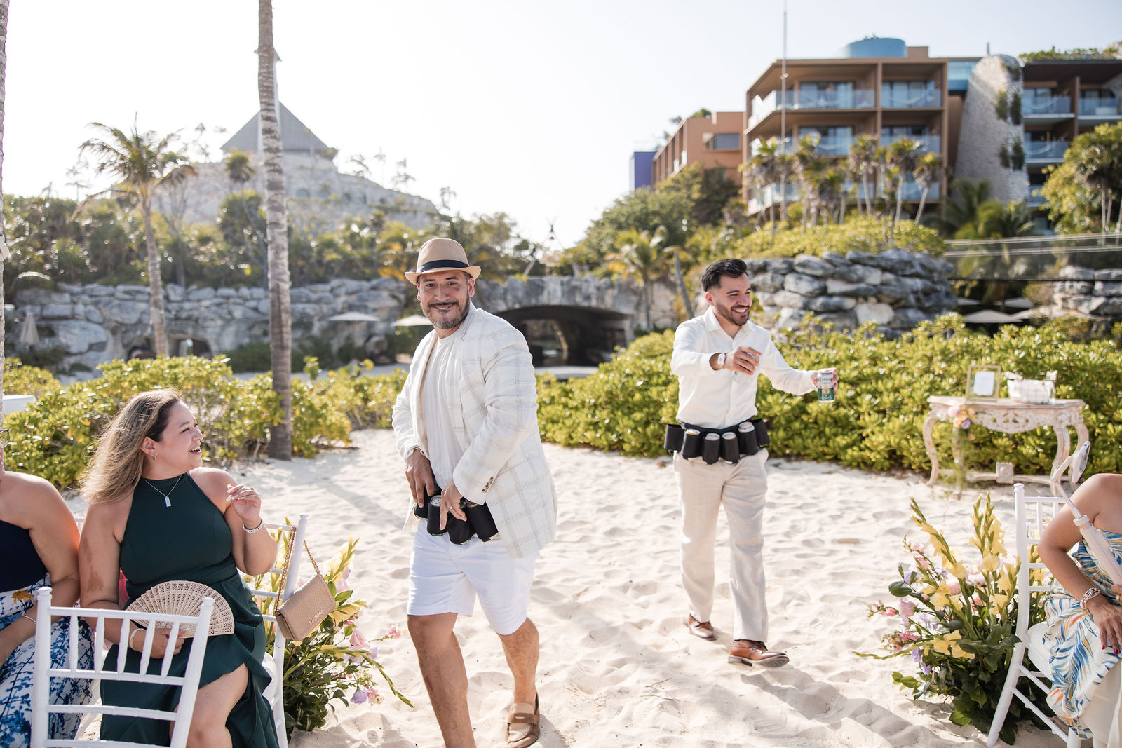 Wedding at Hotel Xcaret Mexico photographed by Arch Wedding Studio