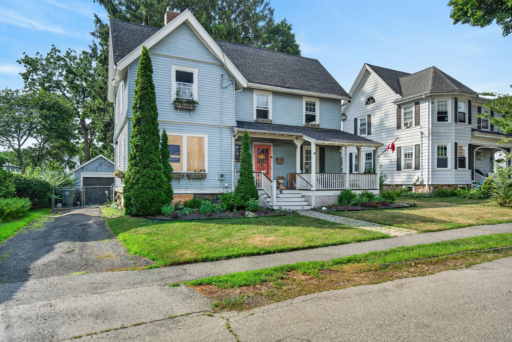 Real estate exterior photography, Sharon MA