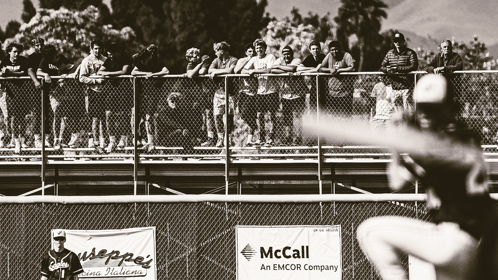 Support from the Football team and familiar faces — Arroyo Grande CIF Semi Final