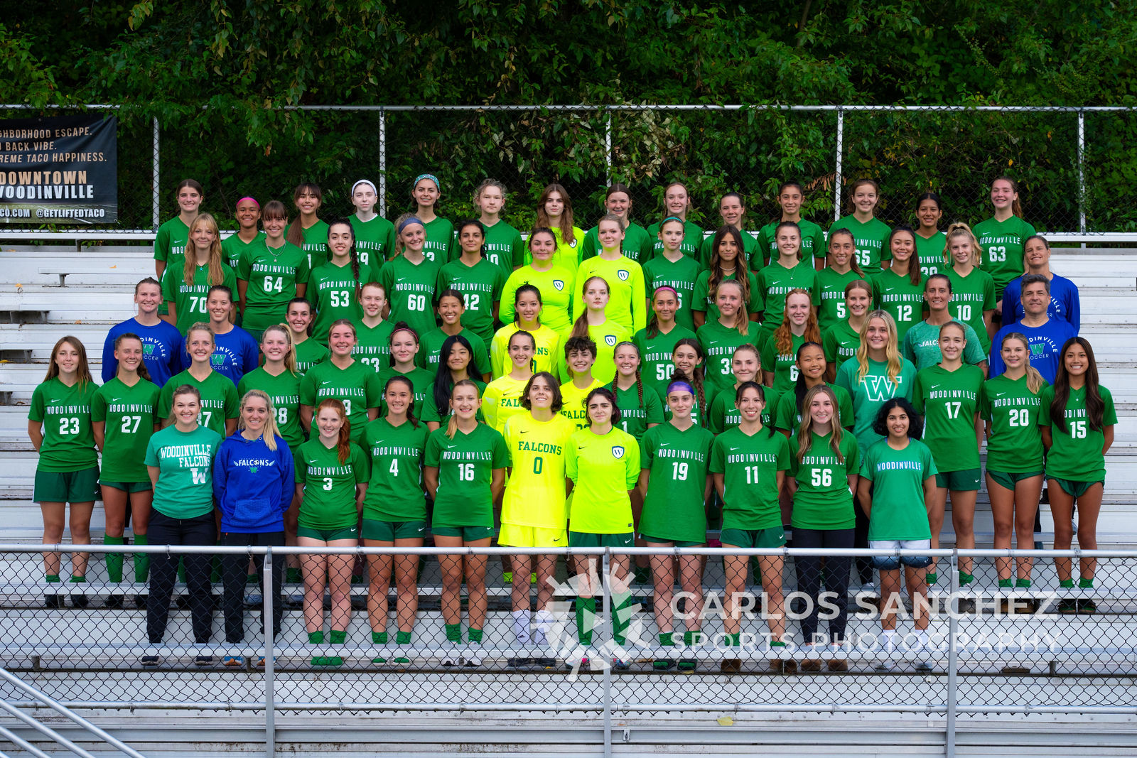 Woodinville HS Girls Soccer Media Day by Carlos Sanchez Photography