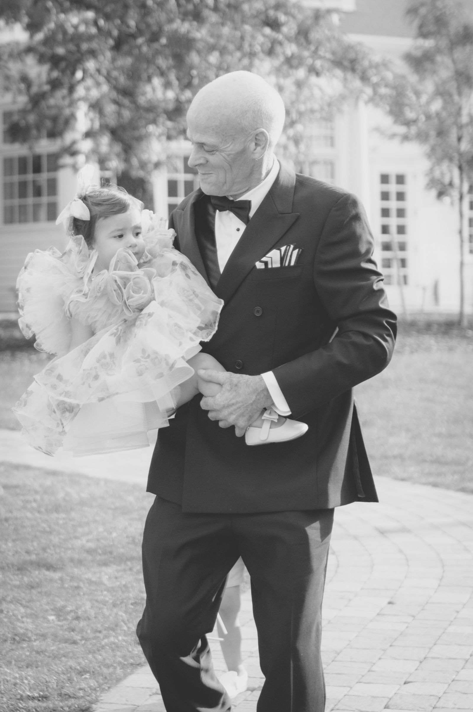 Groom waiting at the altar holding a handkerchief during a Colorado wedding