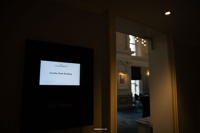 Book reading and launch, photographed by Camera Boss