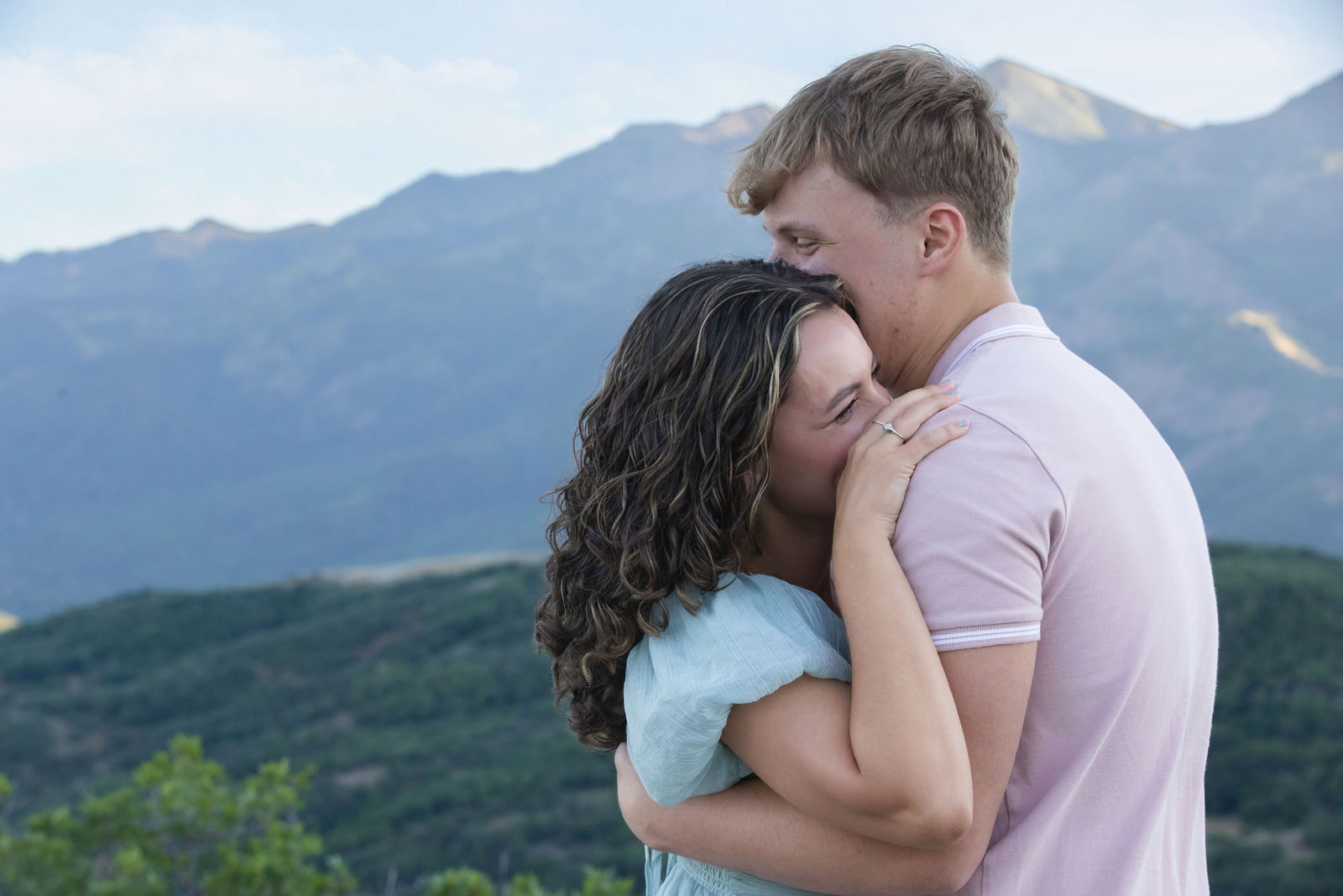 Surprise proposal session in Ogden photographed by Leah Louviere Photography