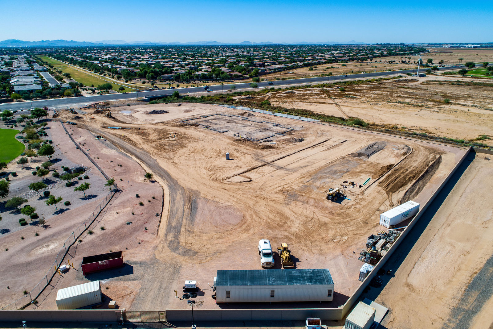 Liberty Utilities New Administration Building by HawkView Aerial Solutions
