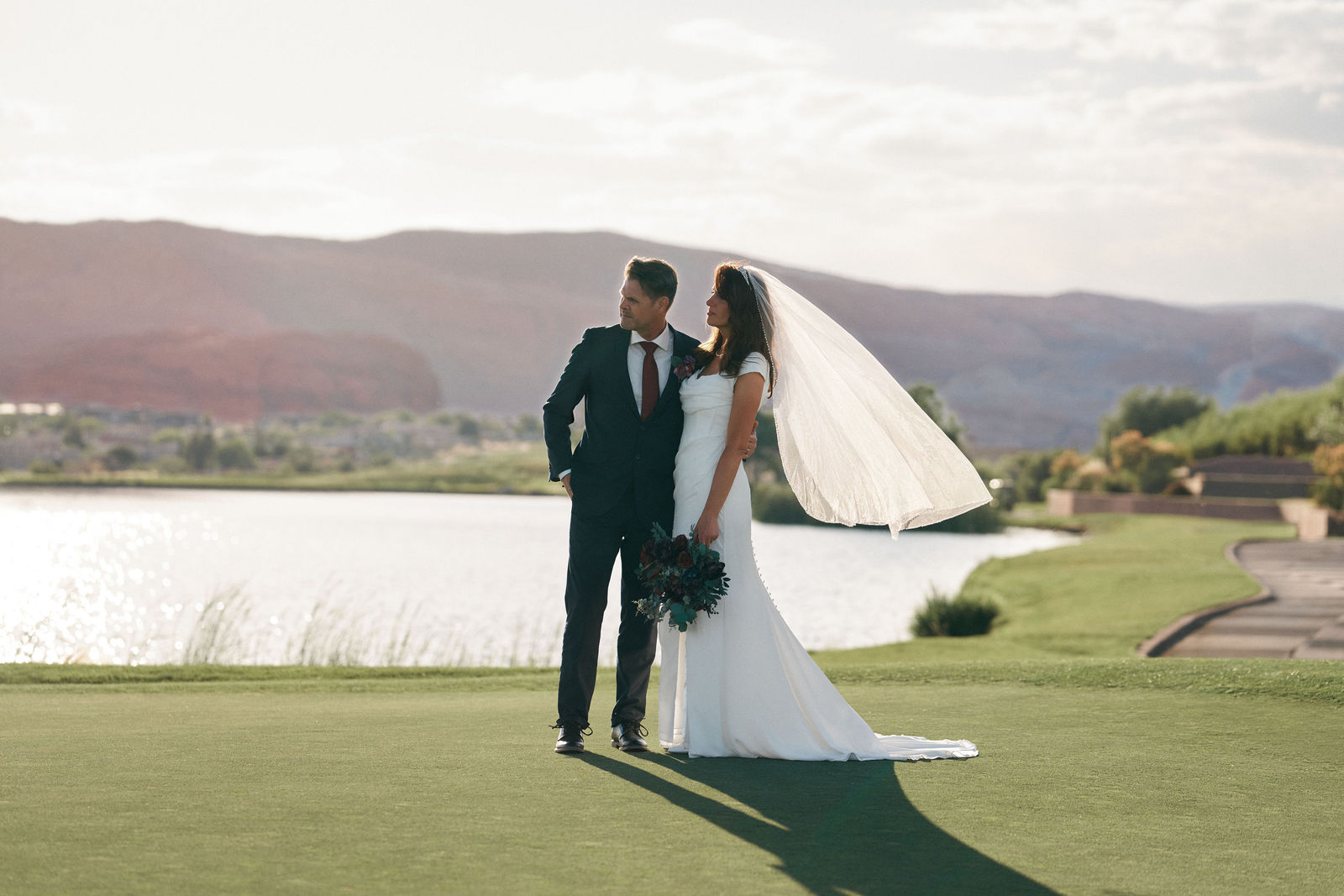 Wedding ceremony moment