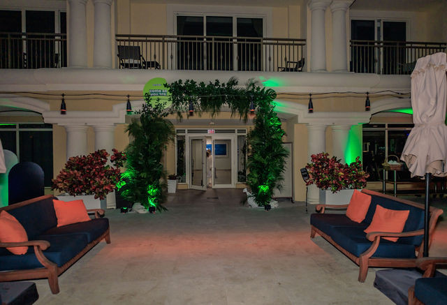 Corporate event setup by JM Weddings Events