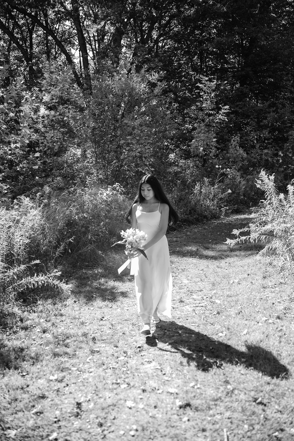 Katie posing with timeless elegance