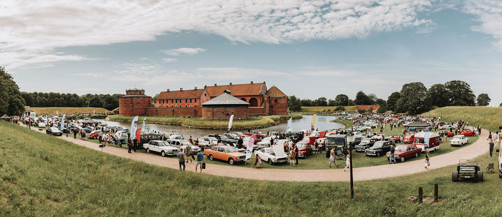 Bilar vid Citadellet i Landskrona
