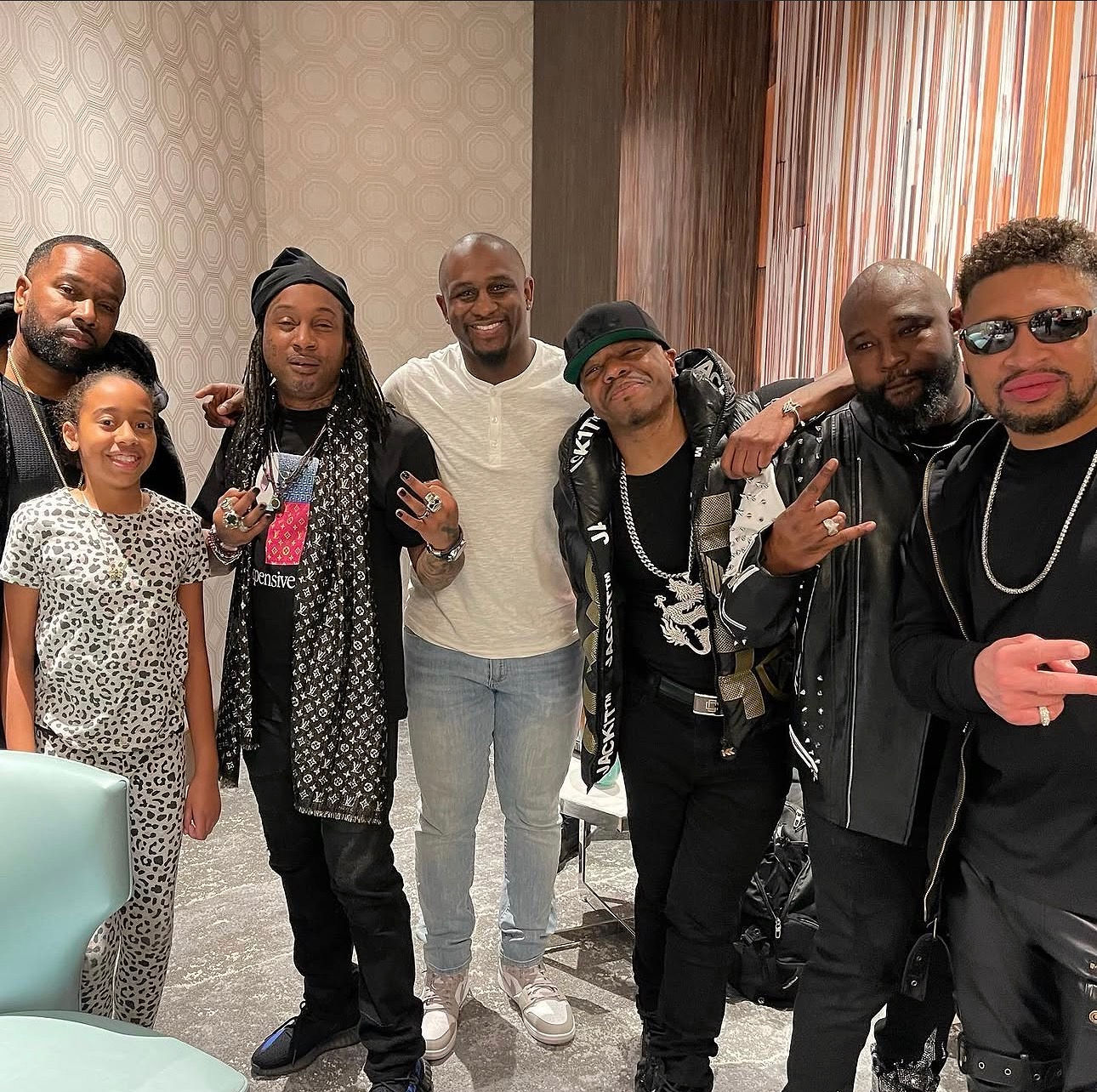 Wes with Dru Hill