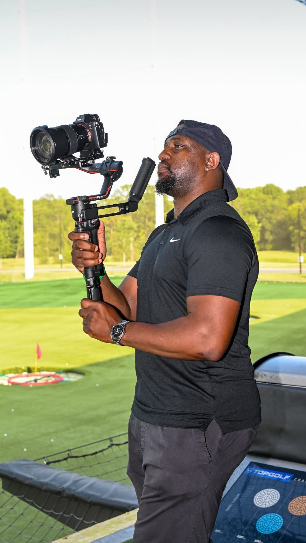 Wesley Robinson at work