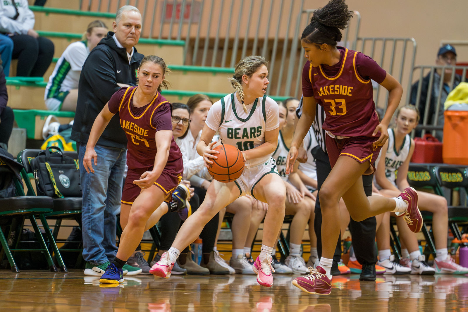 Blanchet High School Women's Basketball vs Lakeside High School by Carlos Sanchez Photography