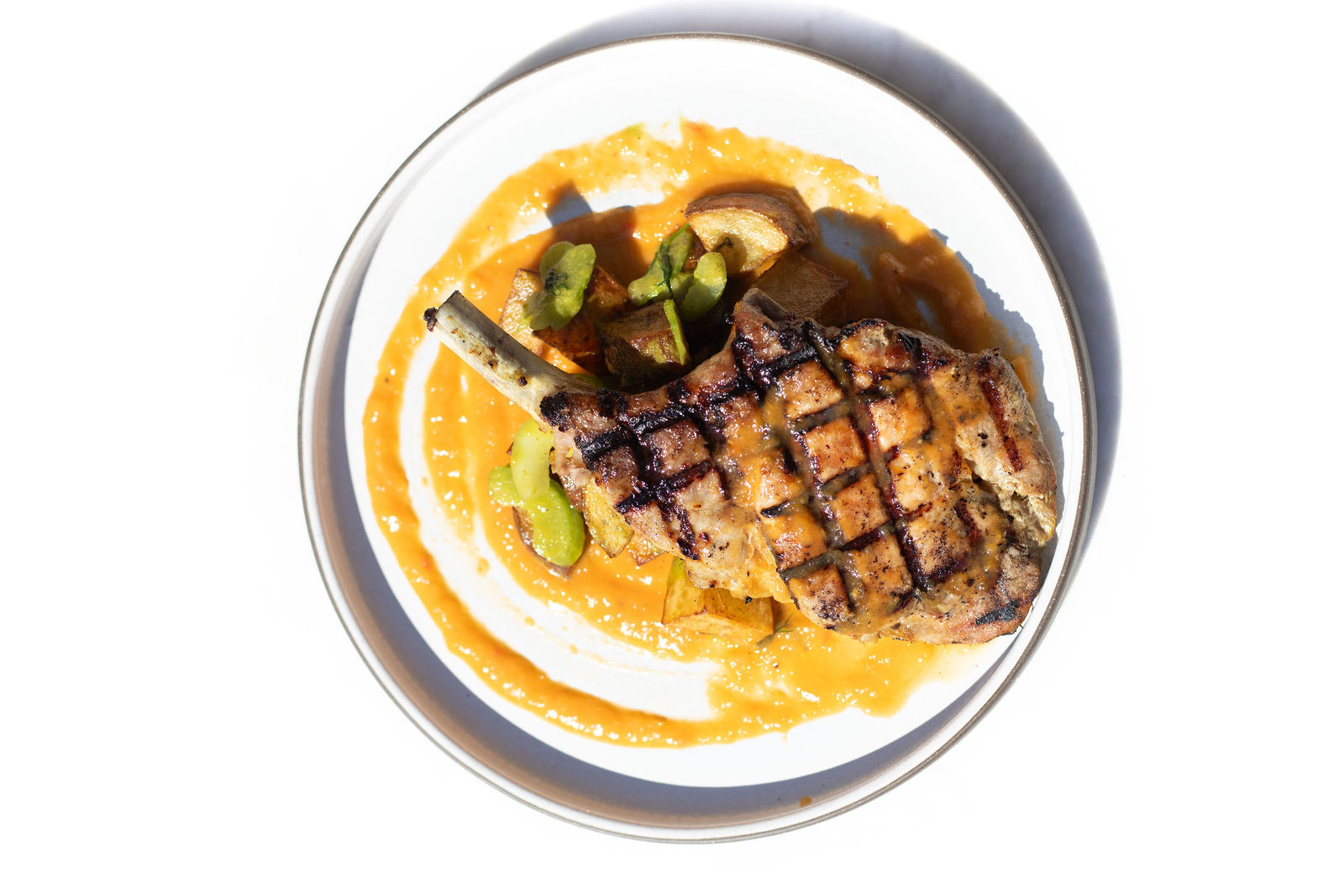 Sycamore menu photography by Luke Leffel