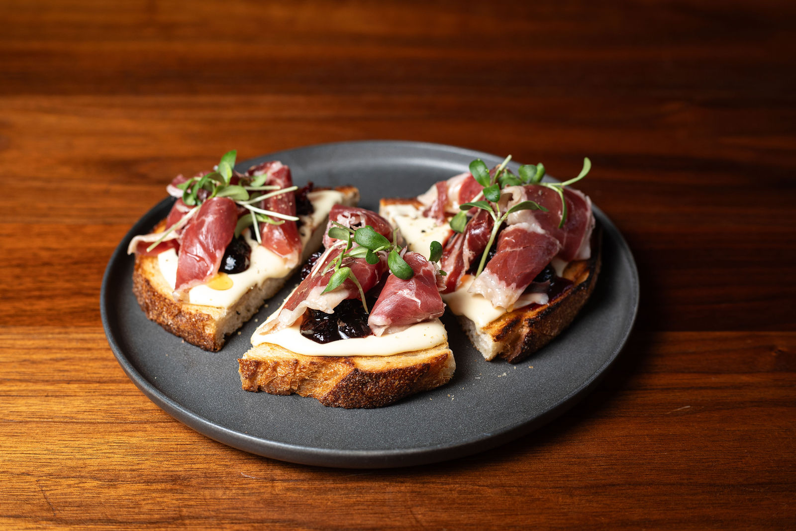 Sycamore menu photography by Luke Leffel