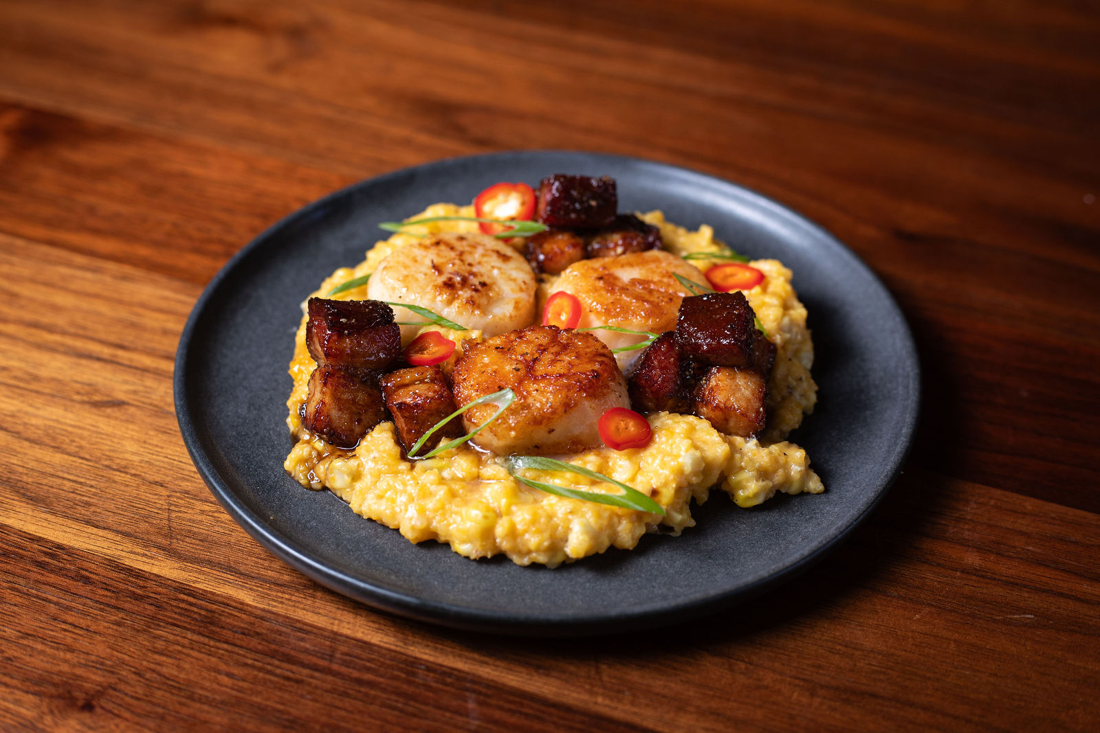 Sycamore menu photography by Luke Leffel