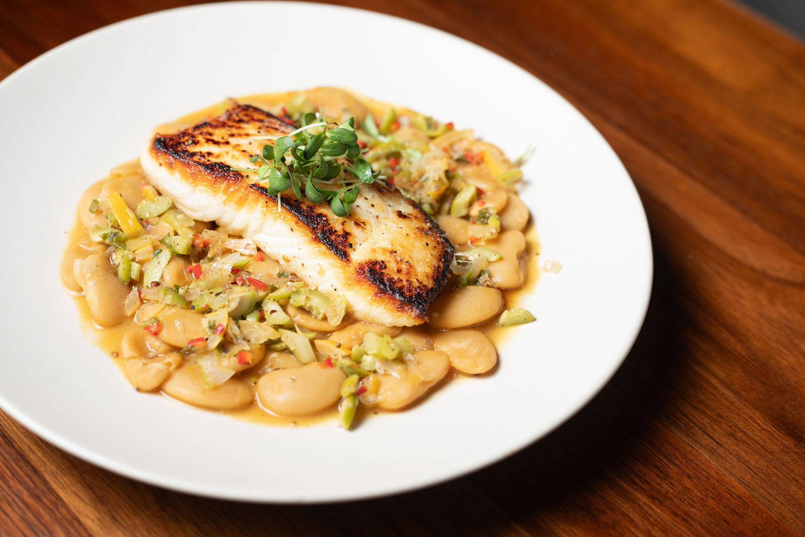 Sycamore menu photography by Luke Leffel