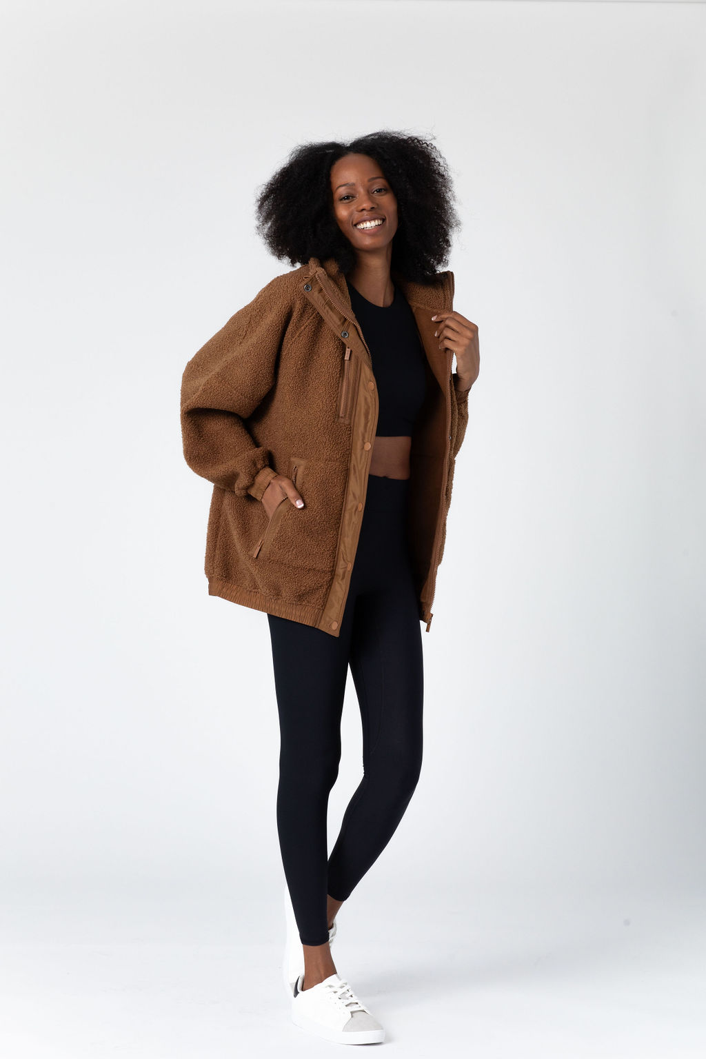 Janene Sherpa Jacket by Savvi