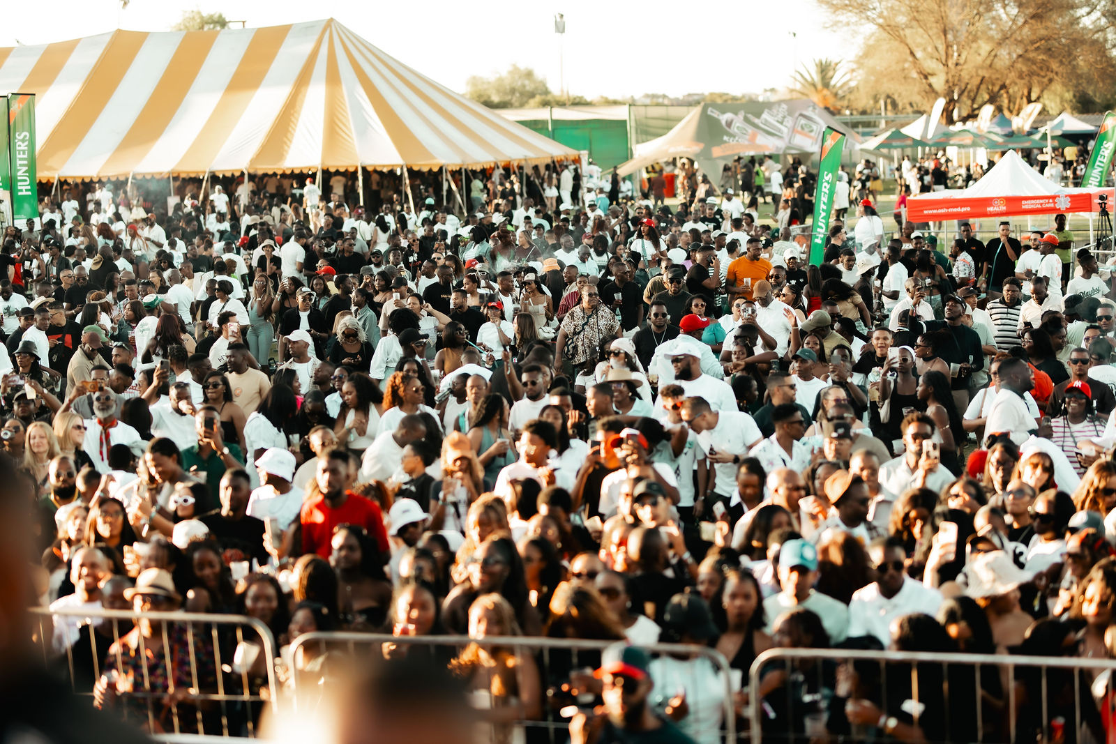 Namibia festival production – Plug & Play sound, AV and lighting for outdoor events