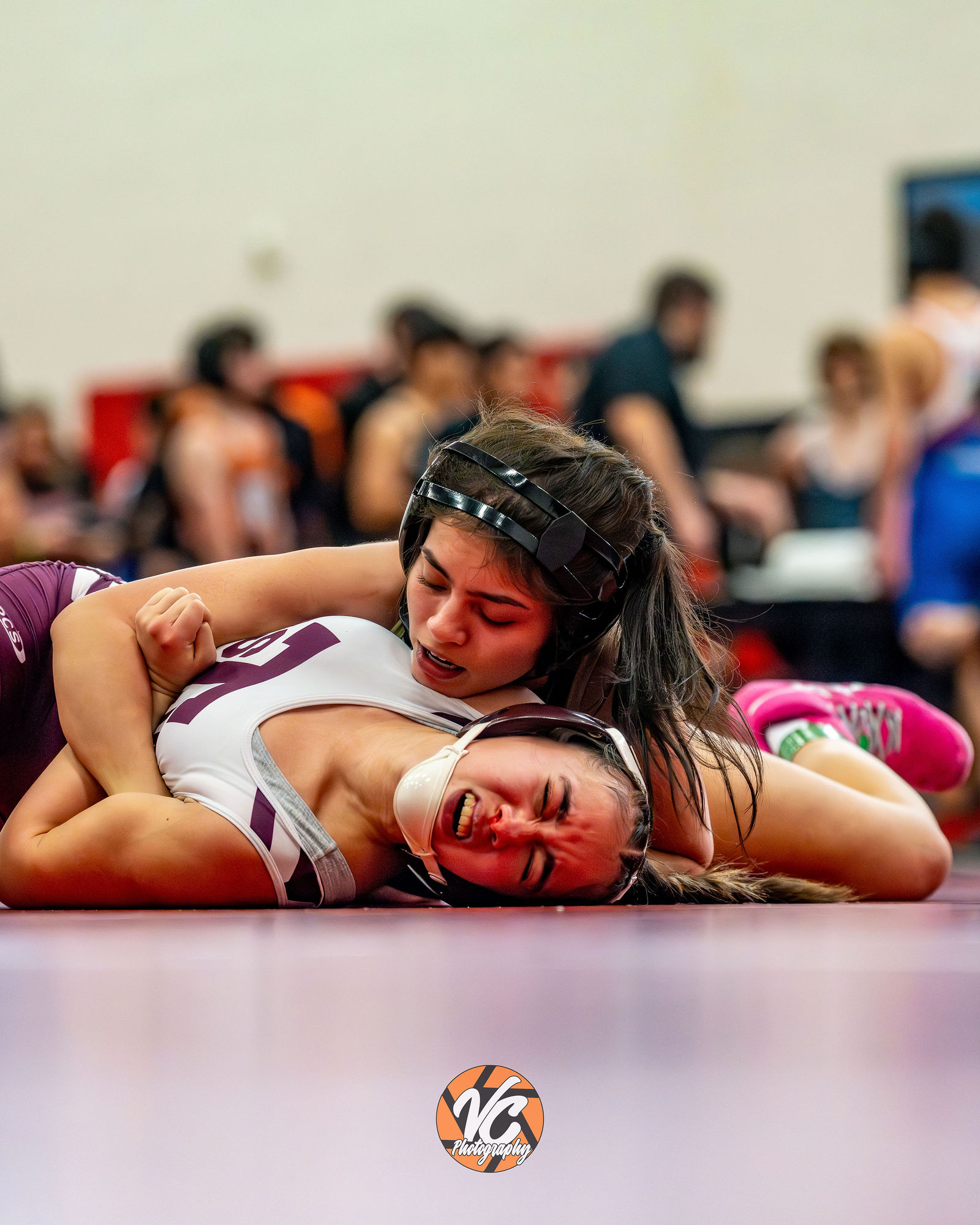 Johnson wrestling action photography at Comal Canyon by Austin sports photographer VC Photography