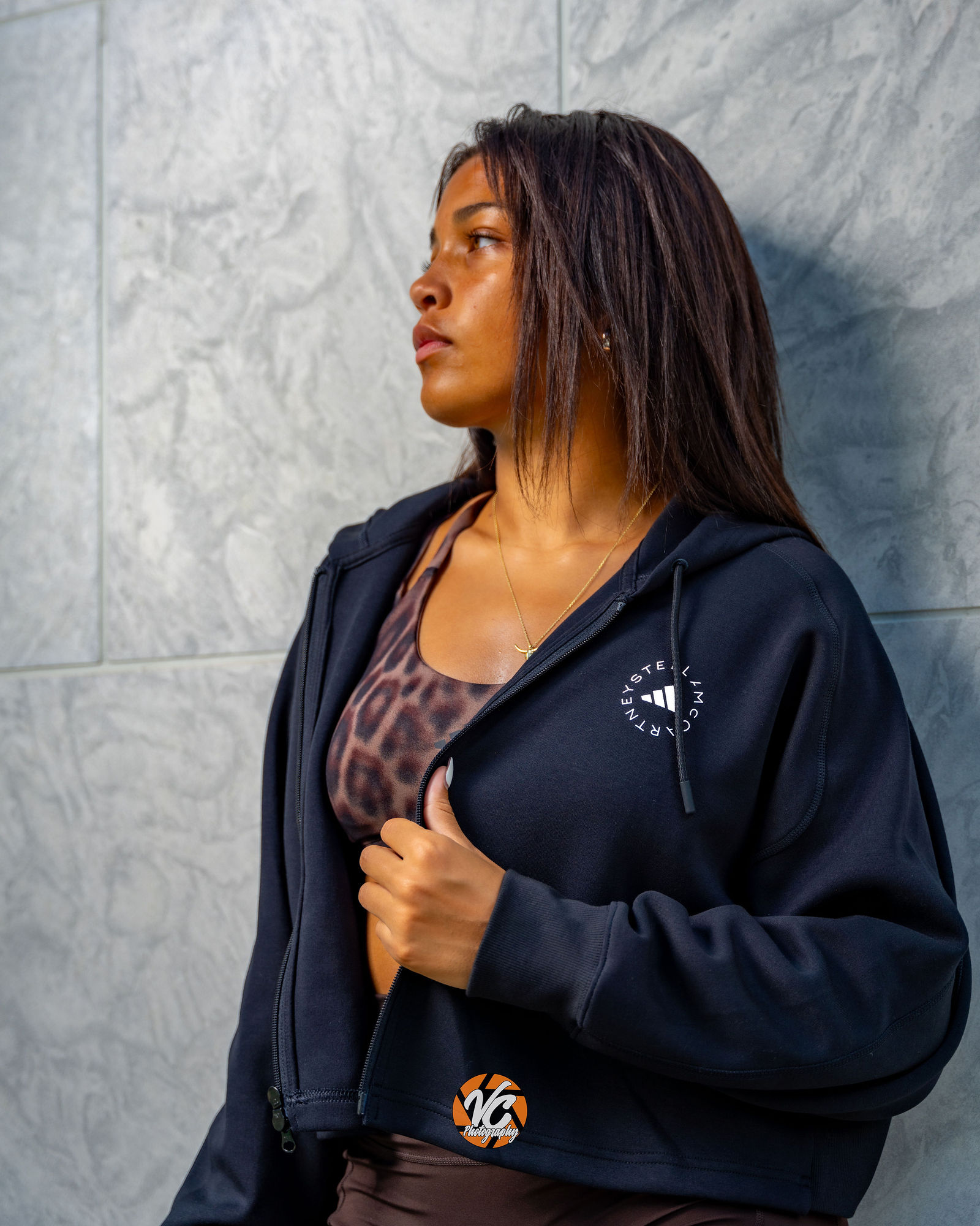 Premium athlete branding portrait in downtown Austin by VC Photography