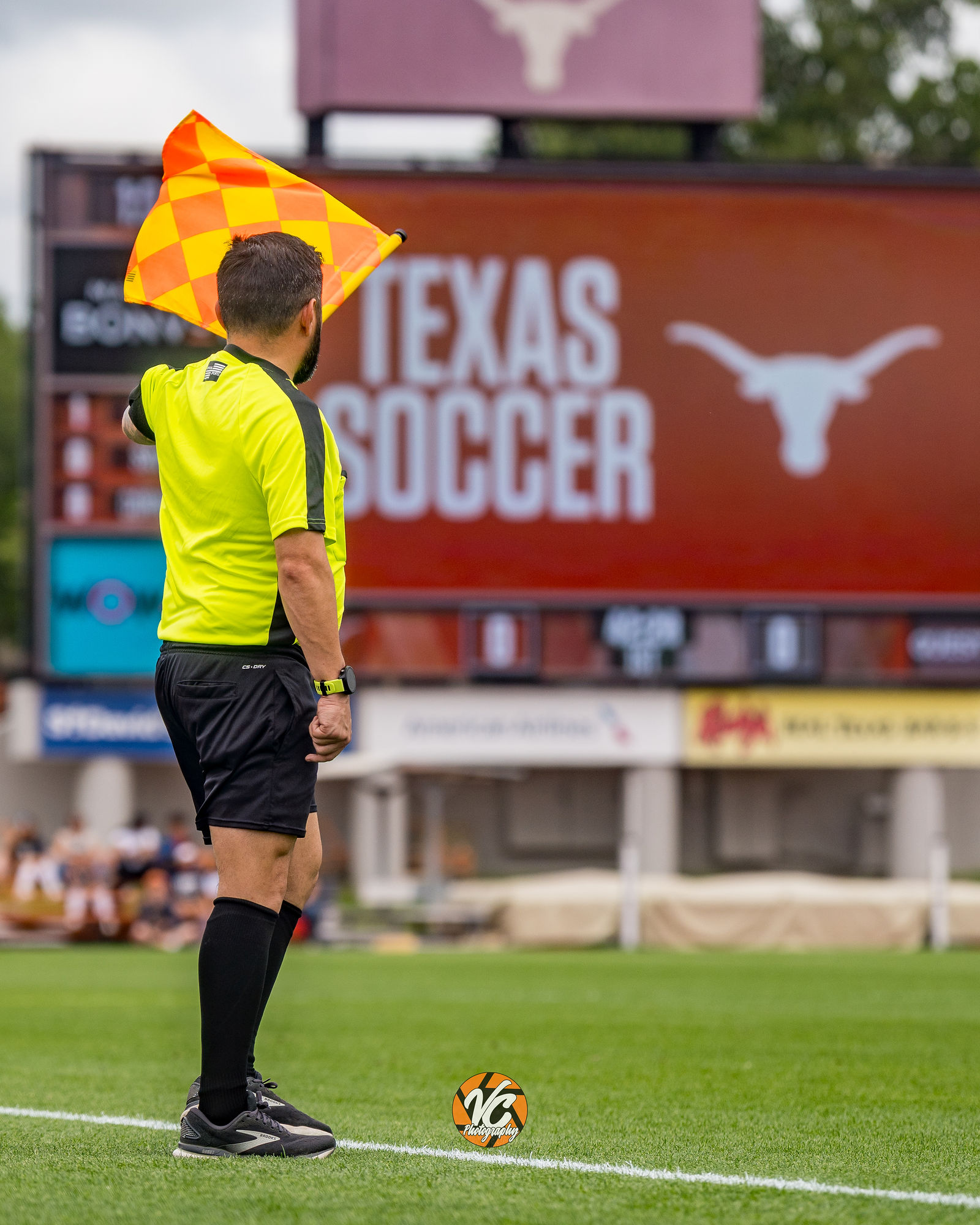Ashlyn Anderson University of Texas women’s soccer athlete action photo