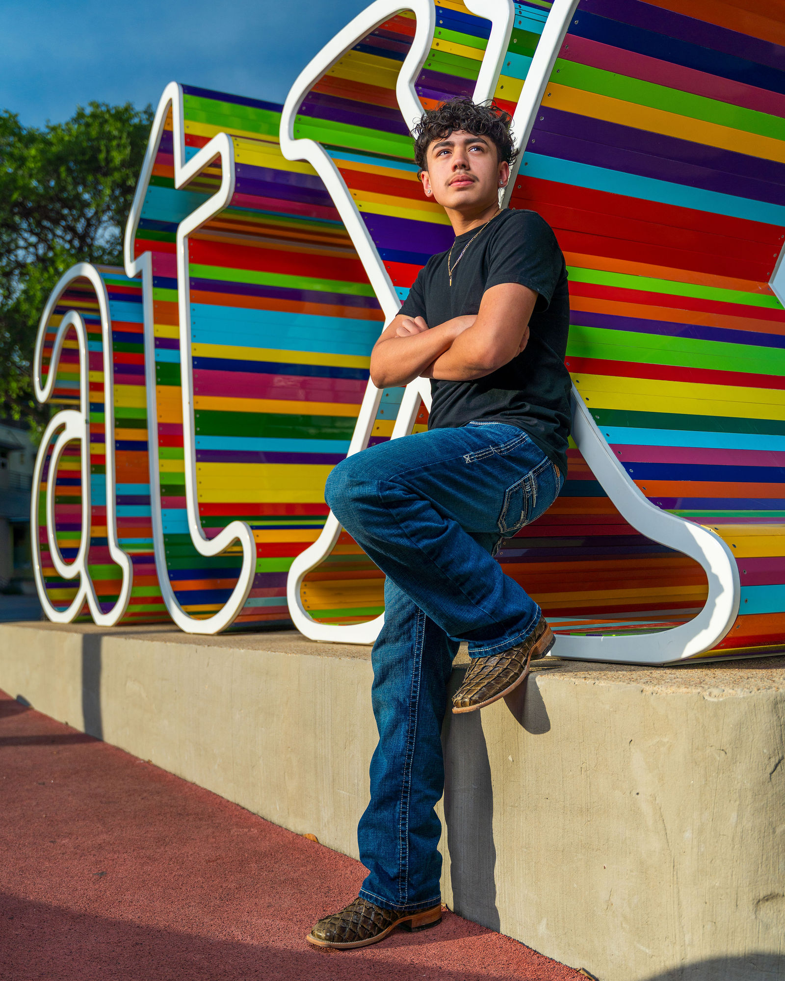 Central Texas prom and senior portrait
