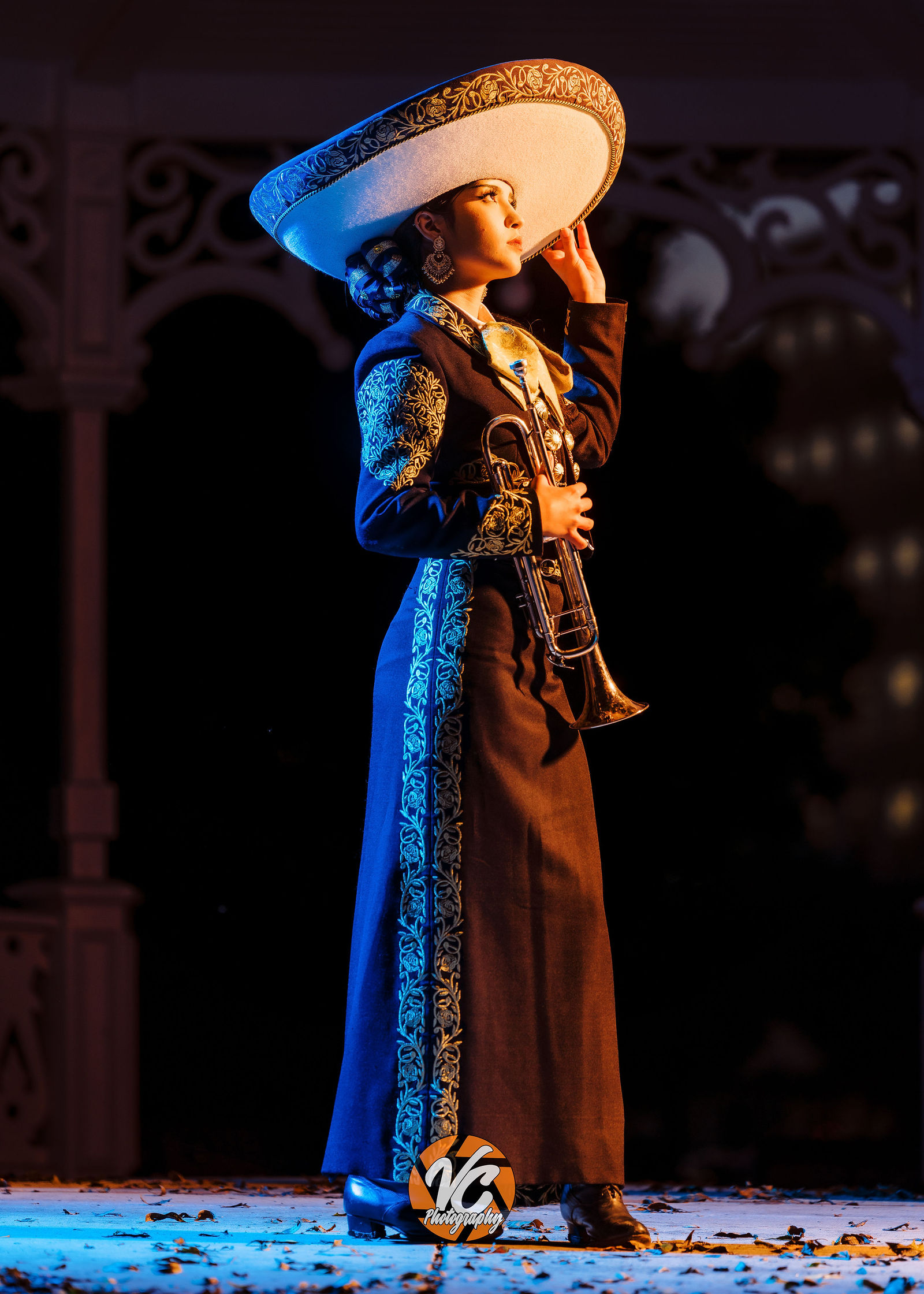 Lehman Mariachi Alessandra individual branding portrait in San Marcos Texas