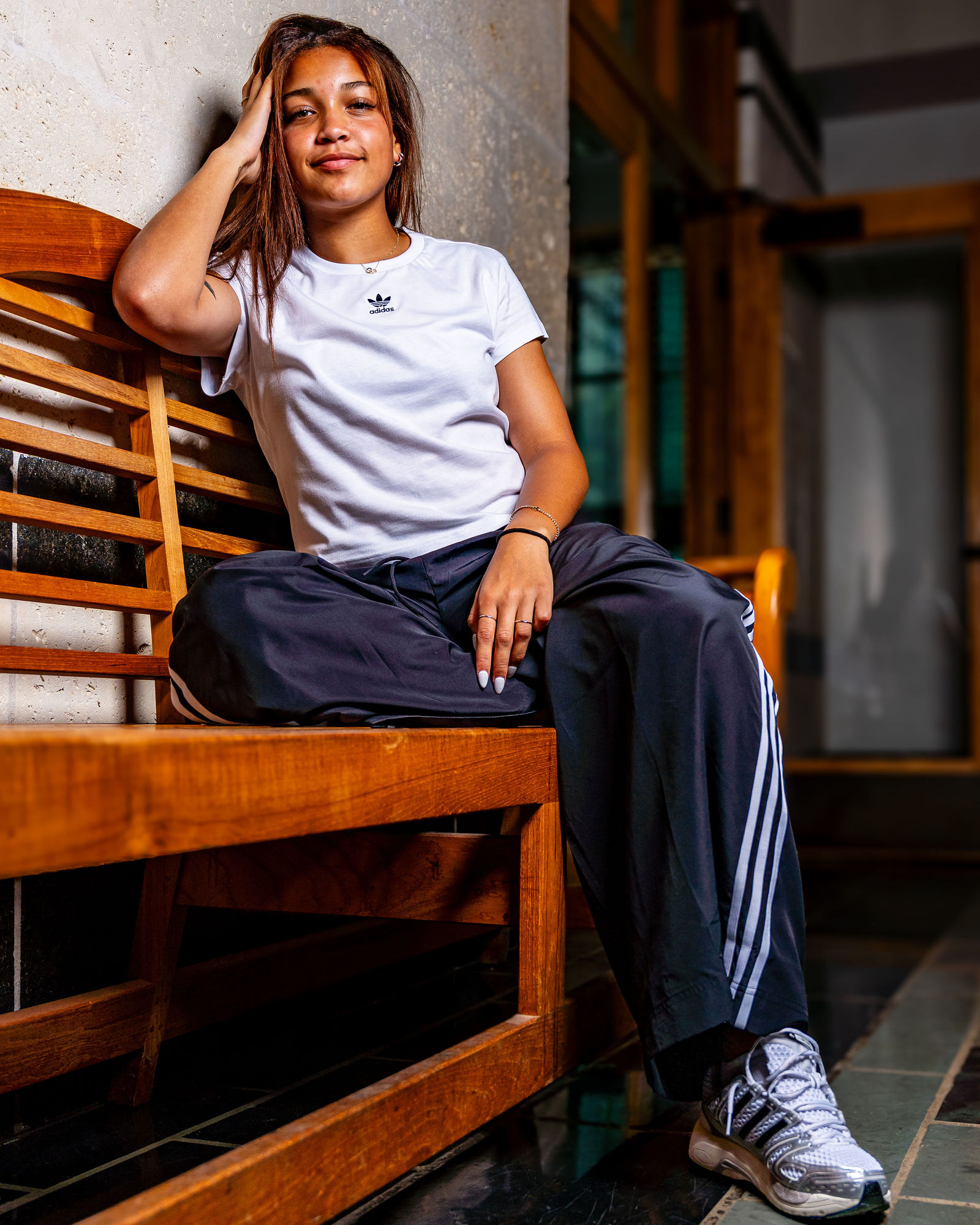 Editorial athlete lifestyle branding portrait