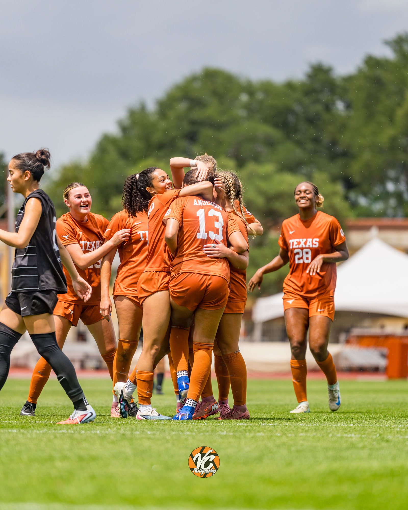 University of Texas soccer player action coverage in Austin Texas