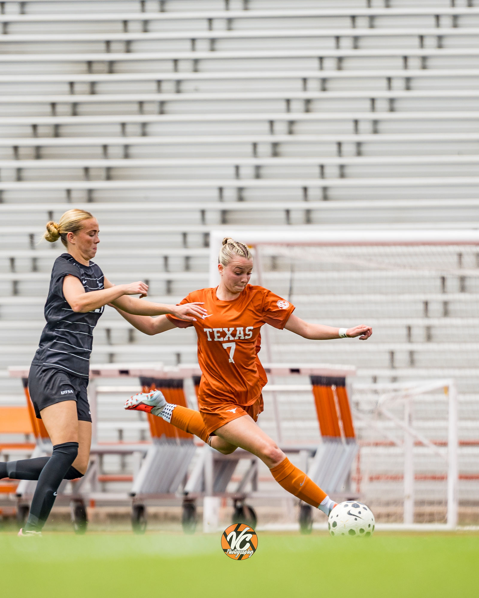 Austin TX sports photographer capturing Texas soccer spring game action