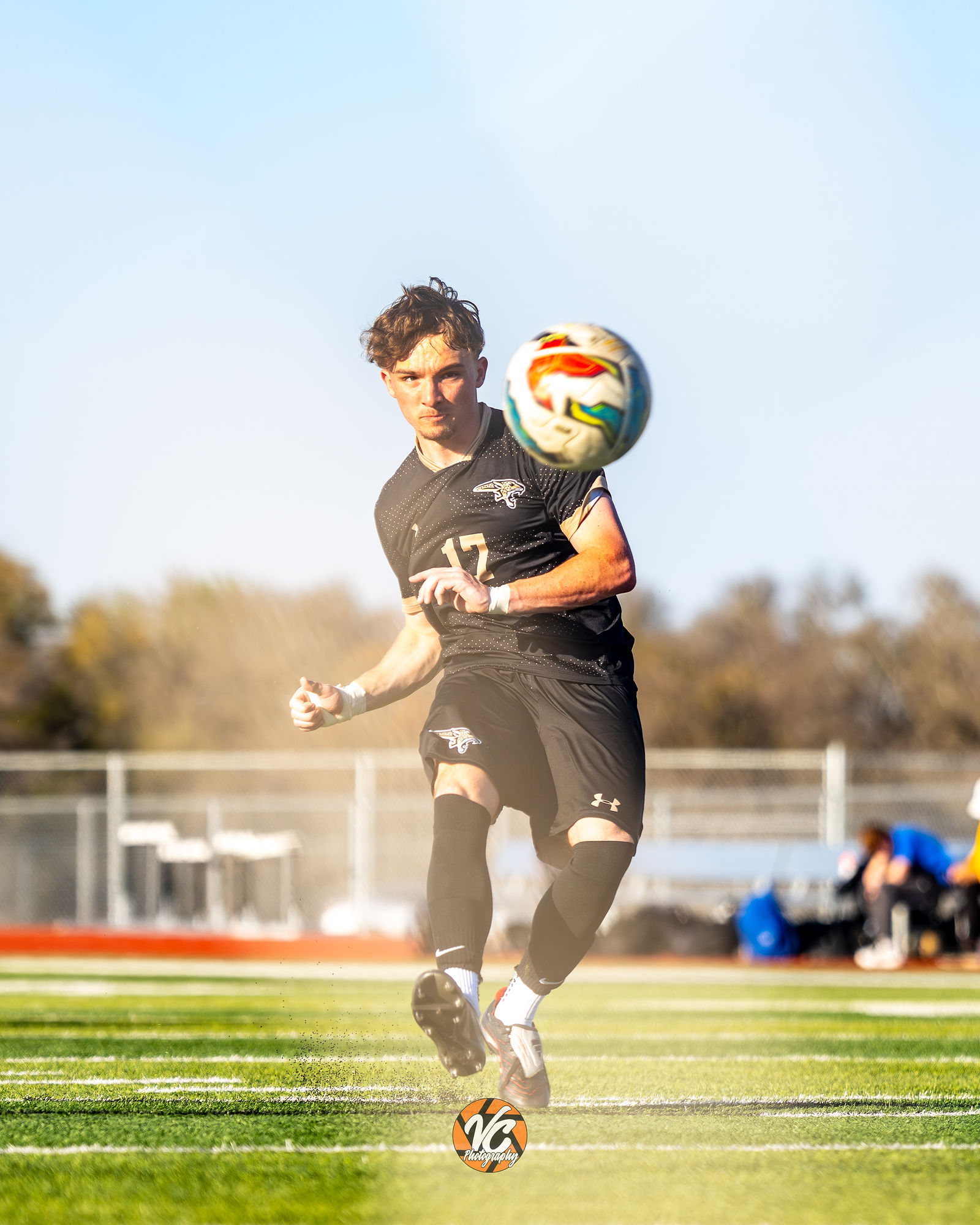 Central Texas sports photography capturing Johnson soccer game action