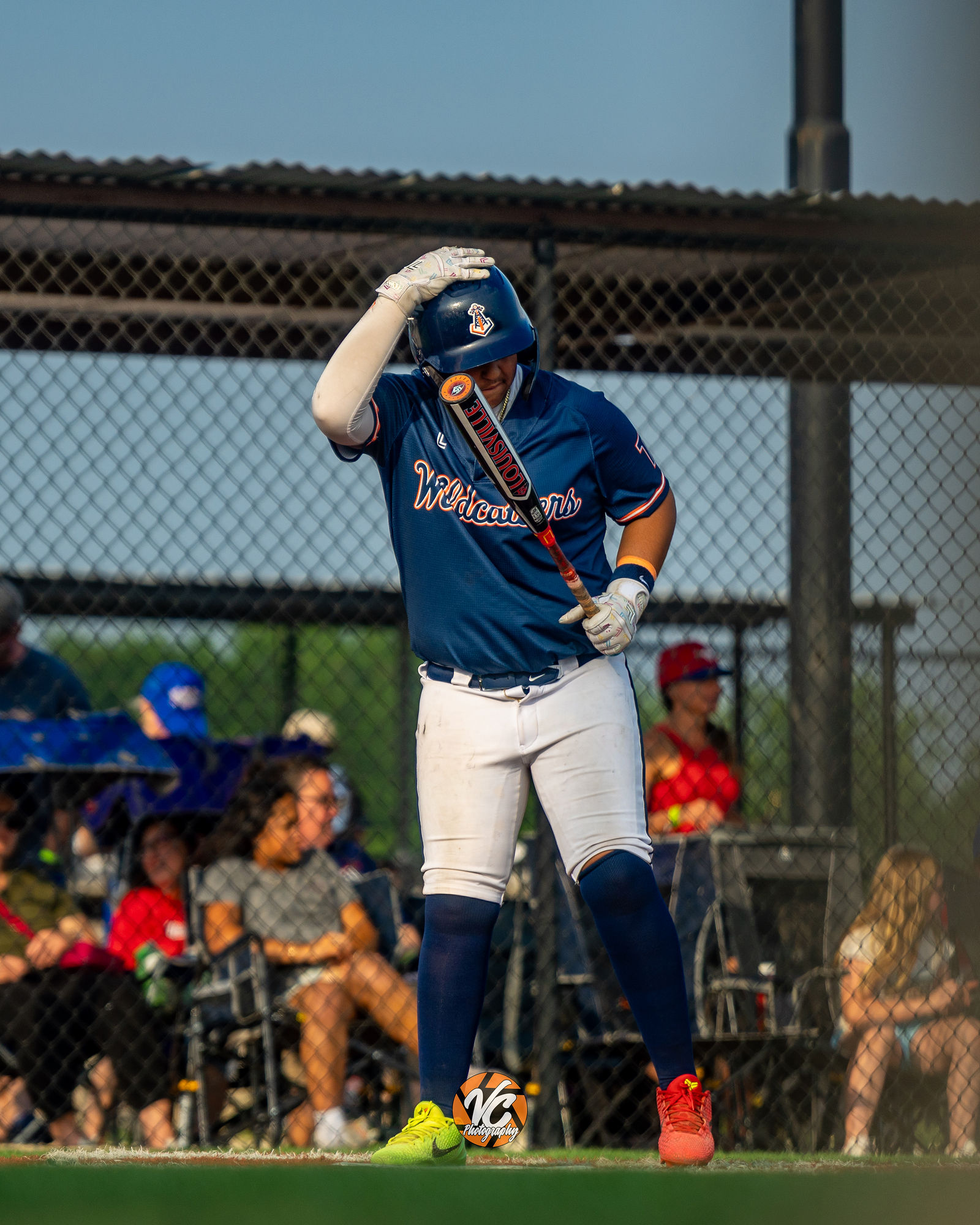 CTX Wildcatters Grubb baseball player competing during individual action photos in Kyle Texas
