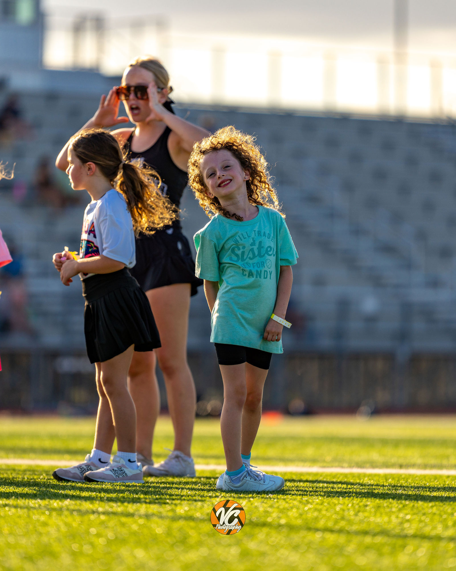 Youth sports team chemistry captured during Buda football camp