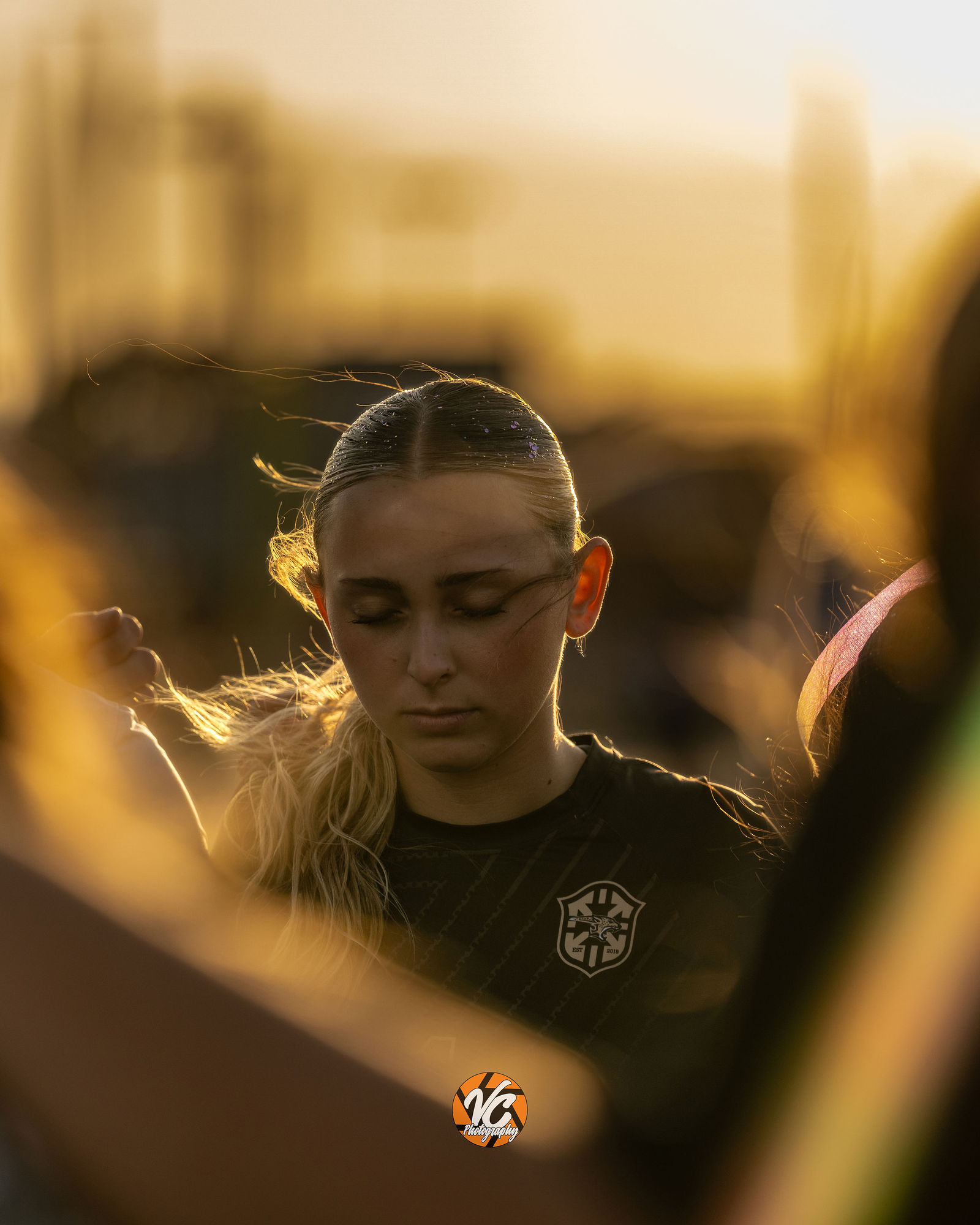 Johnson Jaguars soccer player battling during Regional matchup against LTHS
