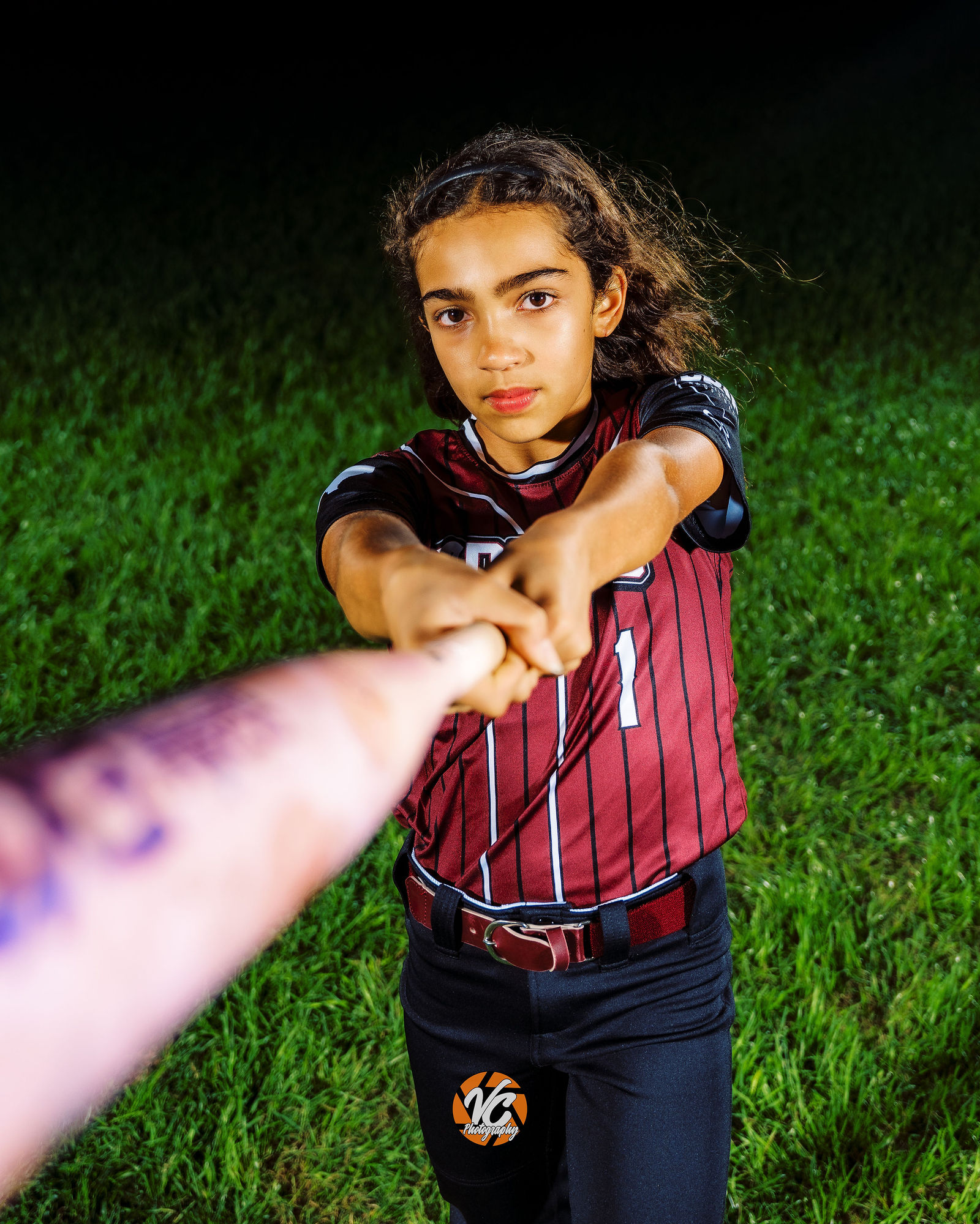 Bold softball team photo style for Drip Select Softball media day near Austin Texas