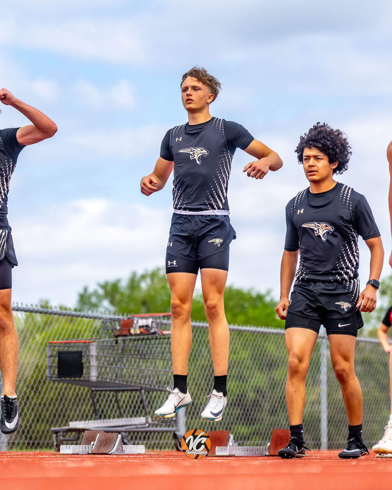 Buda track action photography for Johnson running events