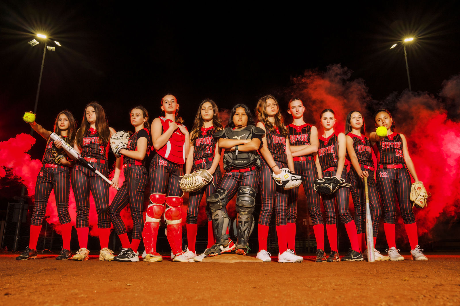 Team photographed during a VC Photography media day