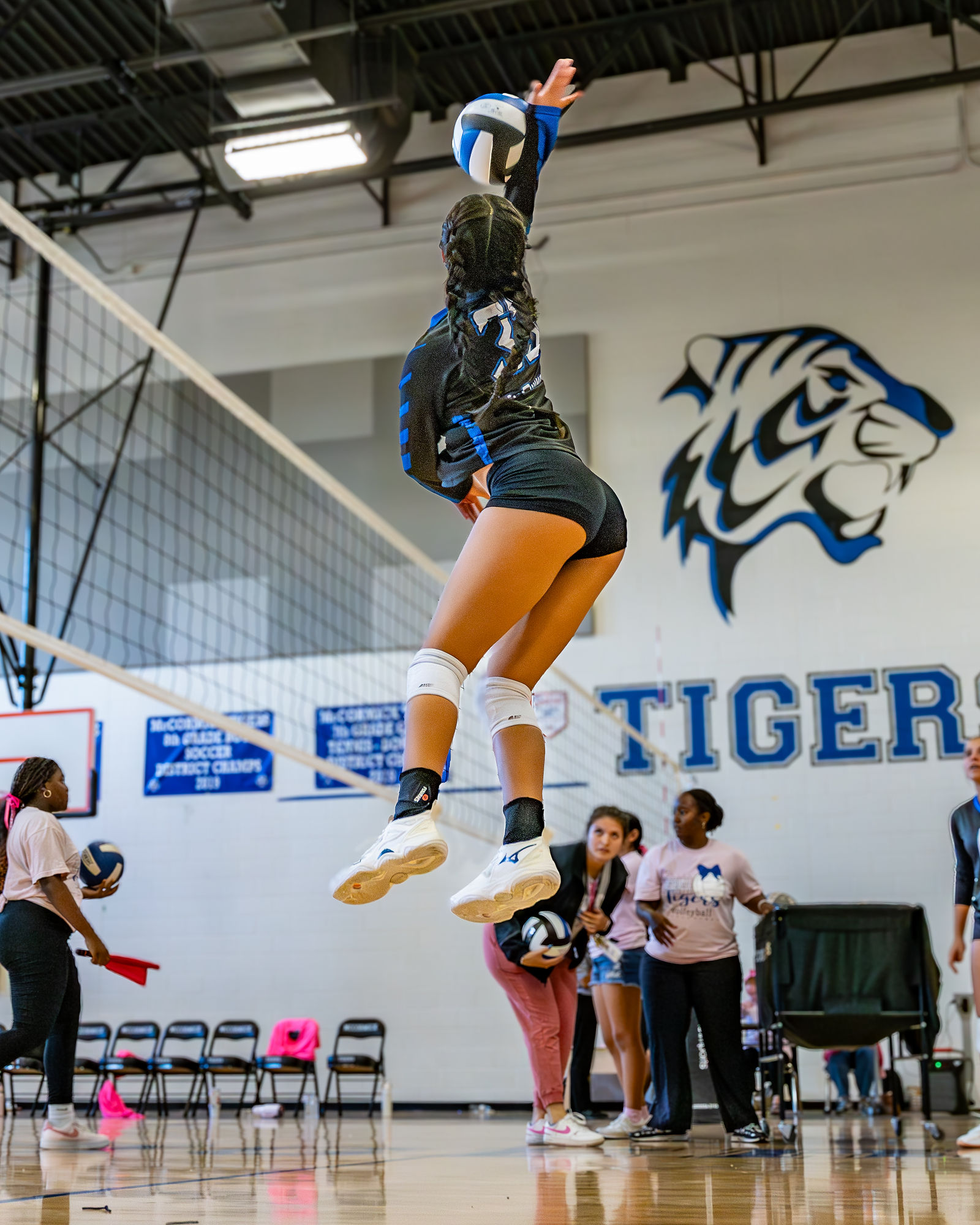 Volleyball action photography by VC Photography