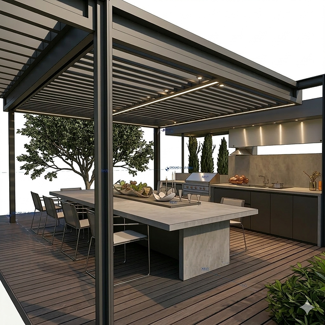 Outdoor kitchens — Fixed outdoor kitchens (28)