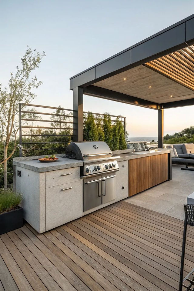 Outdoor kitchens — Fixed outdoor kitchens (30)