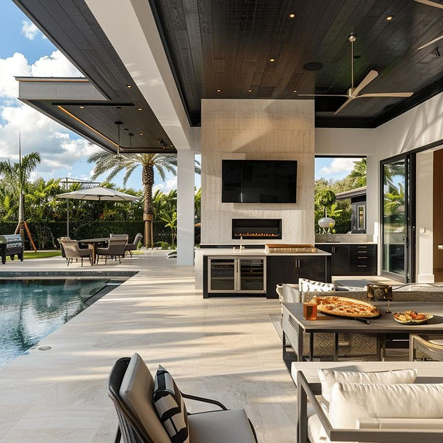 Outdoor kitchens — Fixed outdoor kitchens (22)