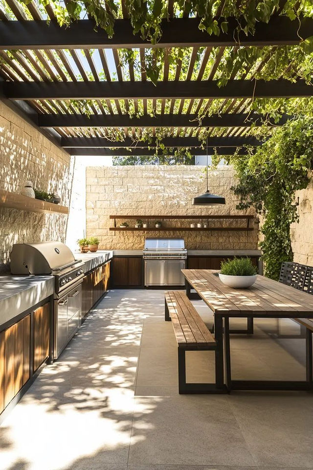 Outdoor kitchens — Fixed outdoor kitchens (17)