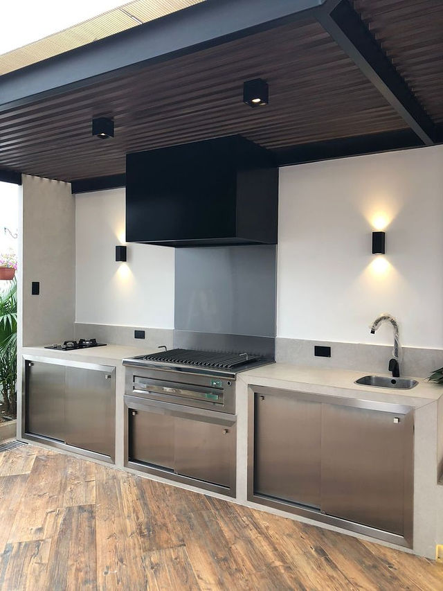 Outdoor kitchens — Fixed outdoor kitchens (18)