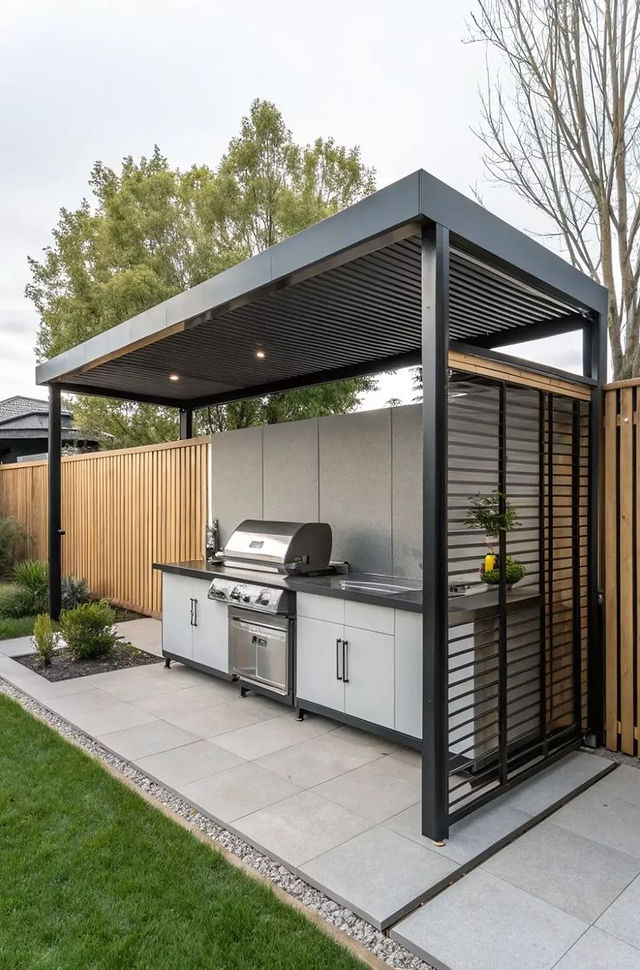 Outdoor kitchens — Fixed outdoor kitchens (6)